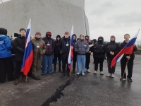 На территории мемориального комплекса «Защитникам Советского Заполярья в годы Великой Отечественной войны» прошел торжественного митинга.