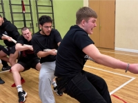 💪Сила в единстве: в колледже прошли соревнования по перетягиванию каната